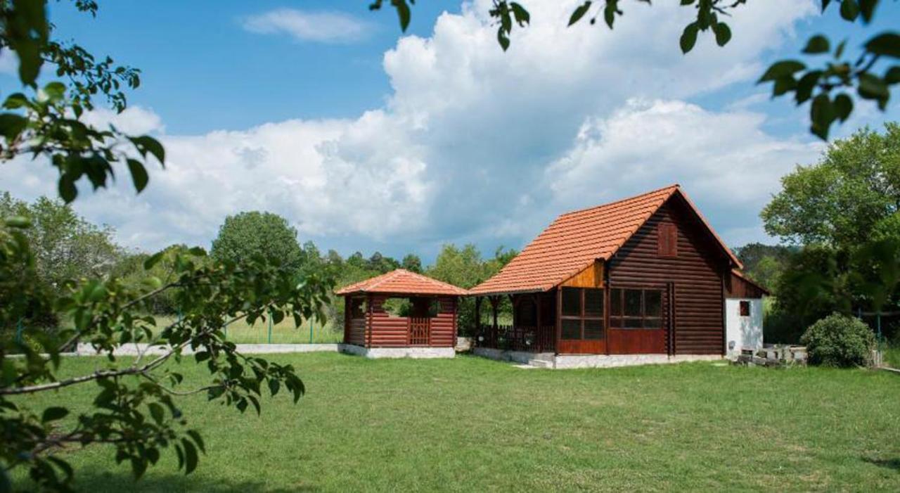 Lovcen Mountain Cottages Njegusi Exteriör bild
